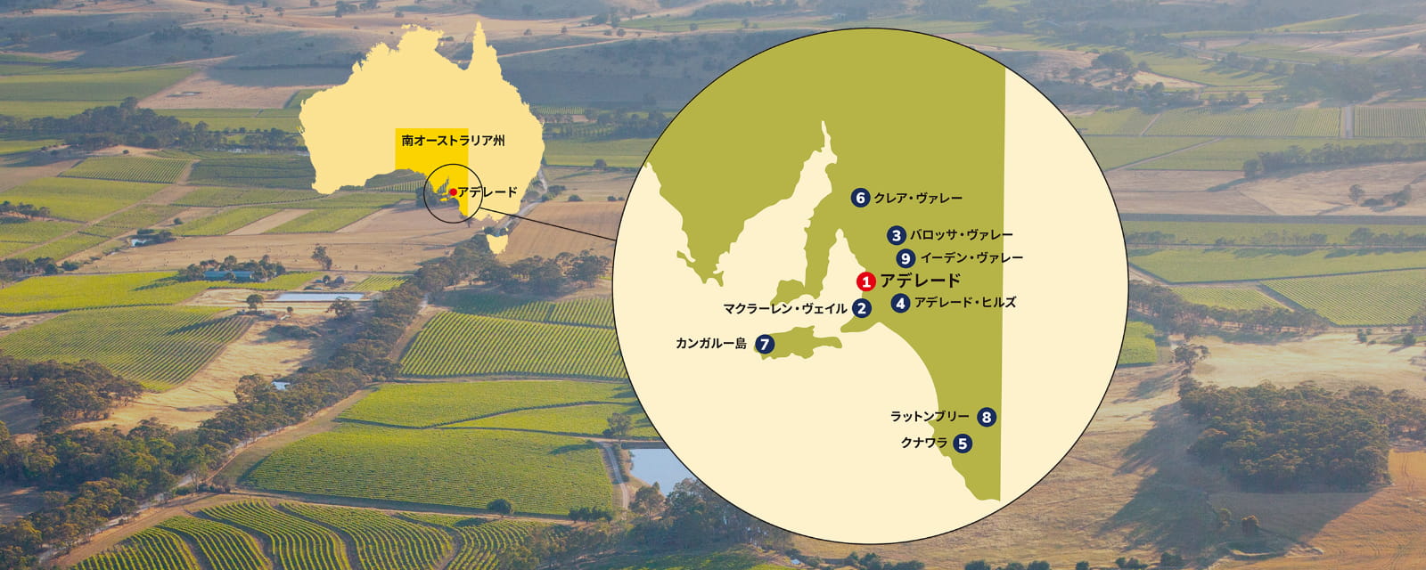 ワイン産地 Wine Regions